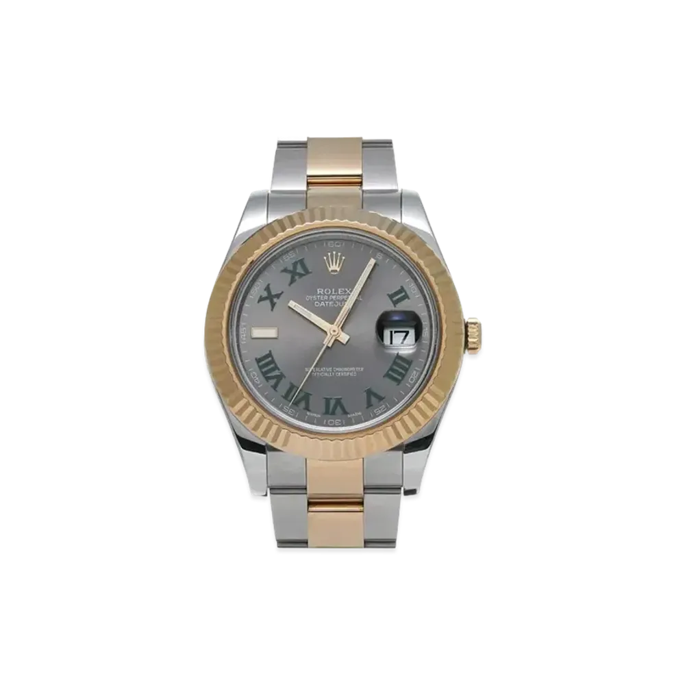 ROLEX Datejust II "Gray Roman/Stainless Steel/Yellow Gold"