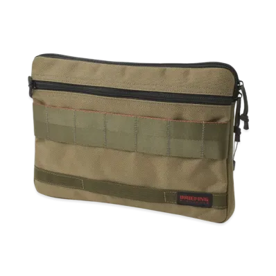 BRIEFING A4 Clutch "Khaki"