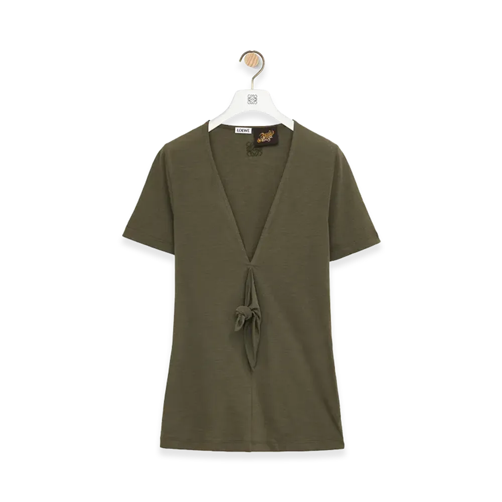 LOEWE Women's Paula's Ibiza Tee "Green"
