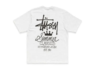Stussy Summer Classics Tee "Ash Heather"