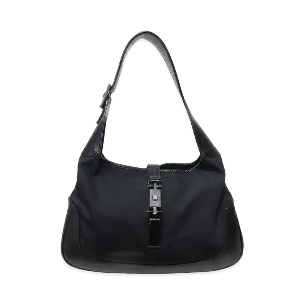 GUCCI Jackie Shoulder Bag "Black" 