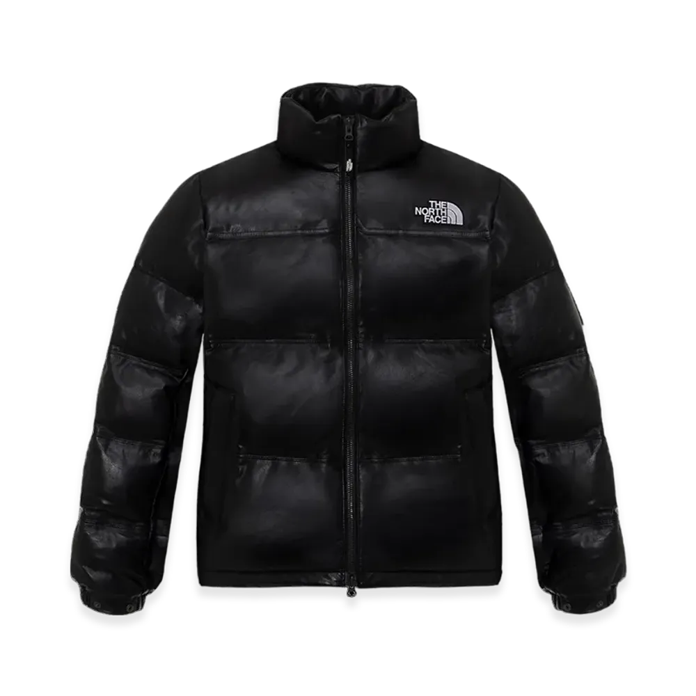 The North Face Leather Nuptse Down RDS Jacket "Black"
