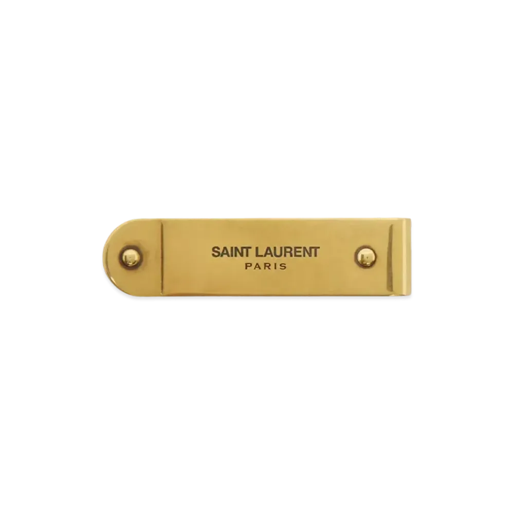 SAINT LAURENT ID Bill Clip "Bronze"