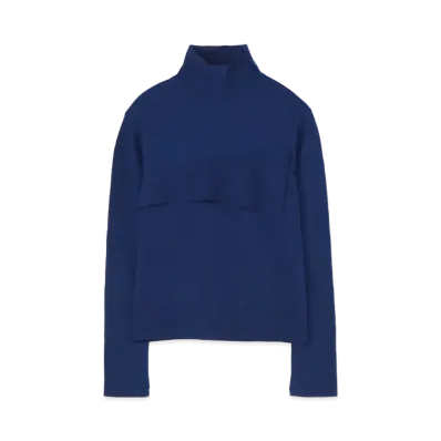Yohji Yamamoto AIRY SPUN MILLED PS FLAP TURTLE "Navy"