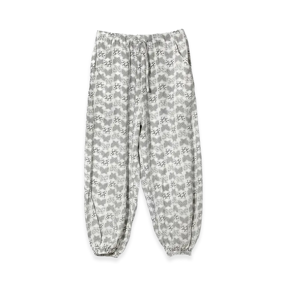 NEEDLES Balloon Pant - Papillon Print "White"