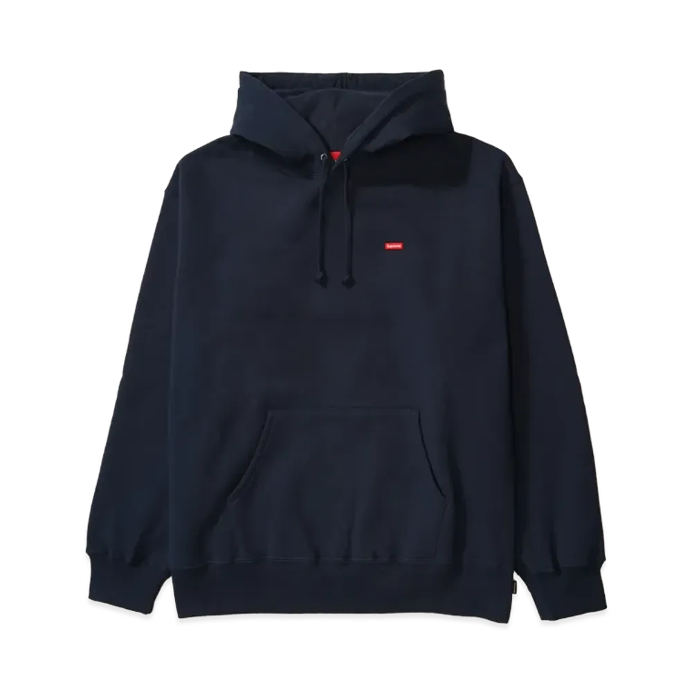 Supreme Small Box Hooded Sweatshirt "Navy" (24FW)