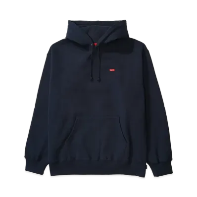 Supreme Small Box Hooded Sweatshirt "Navy" (24FW)