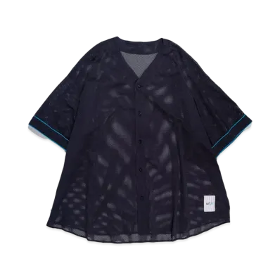 eye_C x S.F.C Baseball Shirt "Navy"