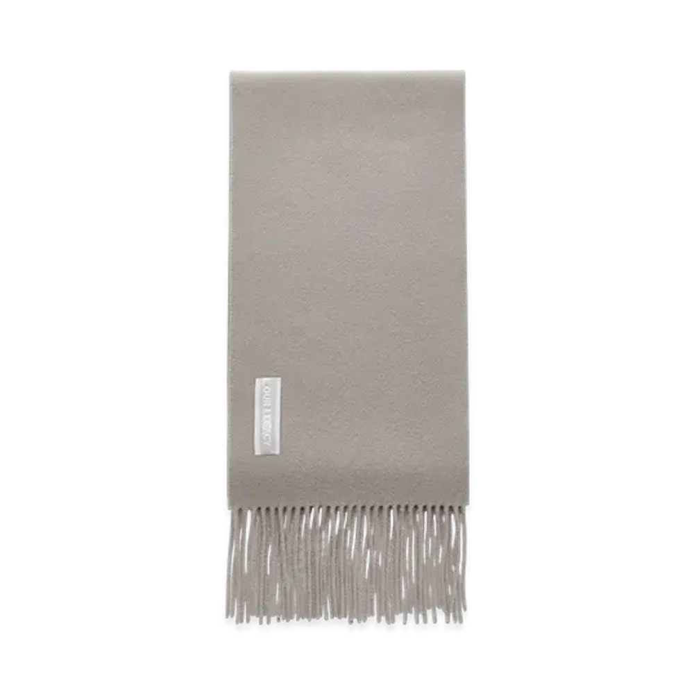 OUR LEGACY Women's Estate Scarf "Dark Cloud Double Wool"