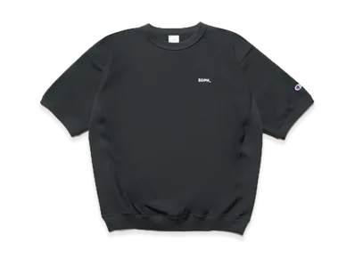 Champion x SOPH. Reverse Weave Basic S/S Crewneck Sweat "Black"