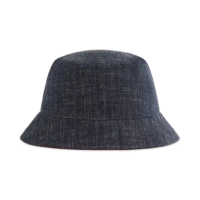Kith &Kin Wool Denim Dawson Bucket Hat "Blue Navy"