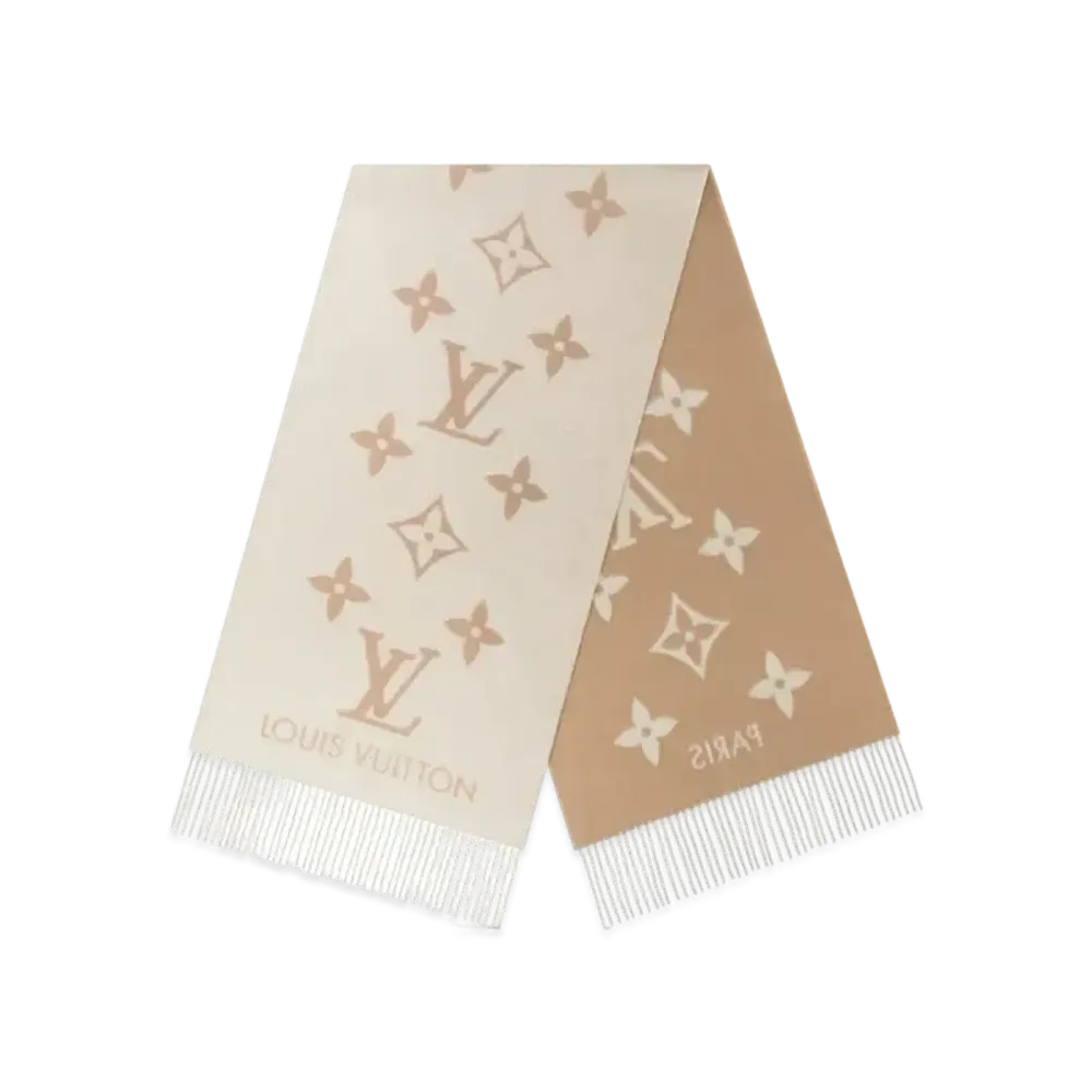 Louis Vuitton Reykjavik Scarf Monogram Giant "Beige Clair"