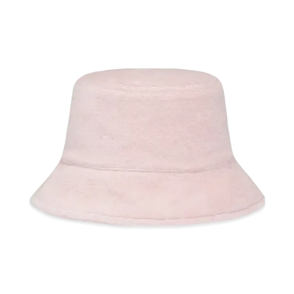 MIU MIU Terry Cross Bucket Hat "Pink"