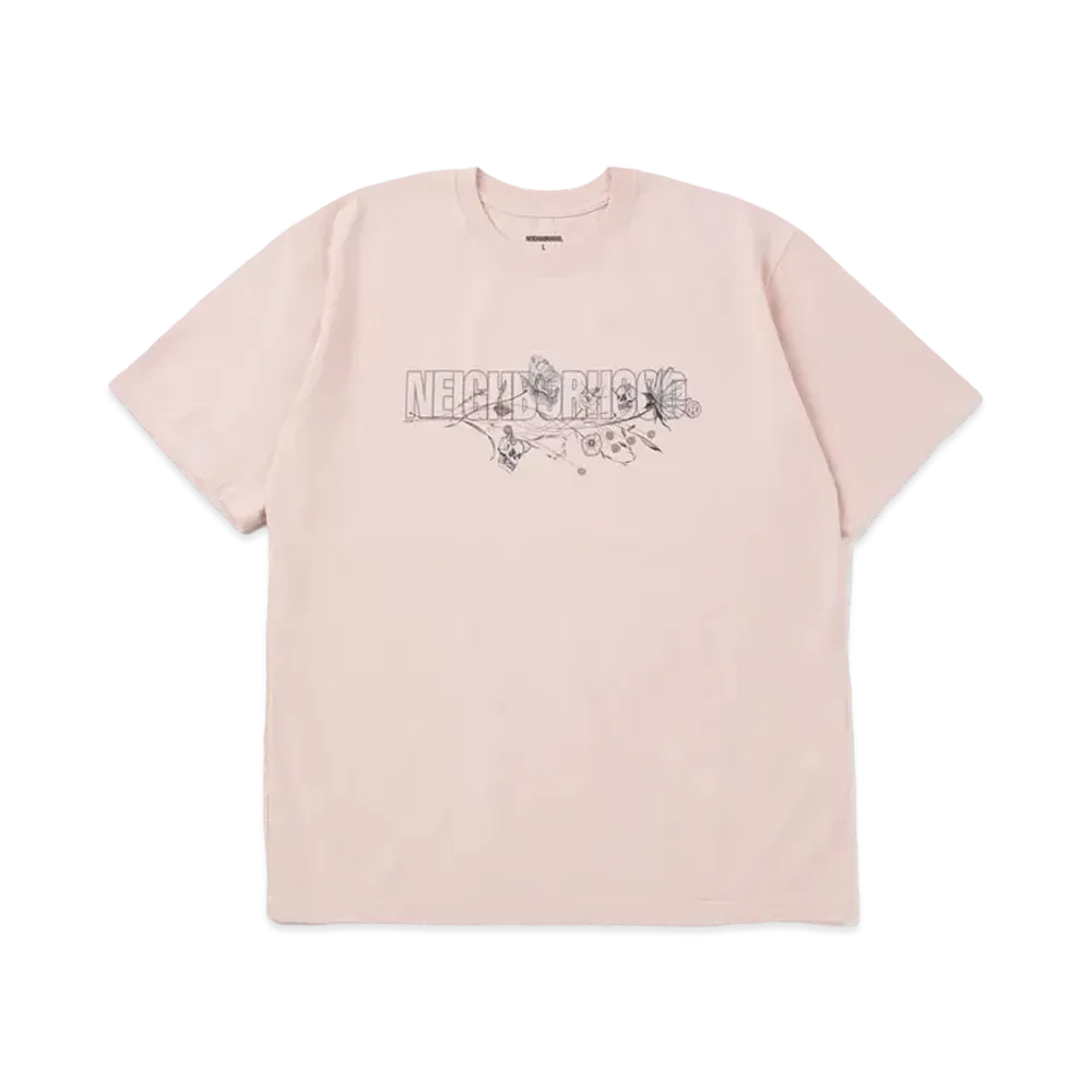 NEIGHBORHOOD x Dr WOO . Tee SS-1 "Pink"