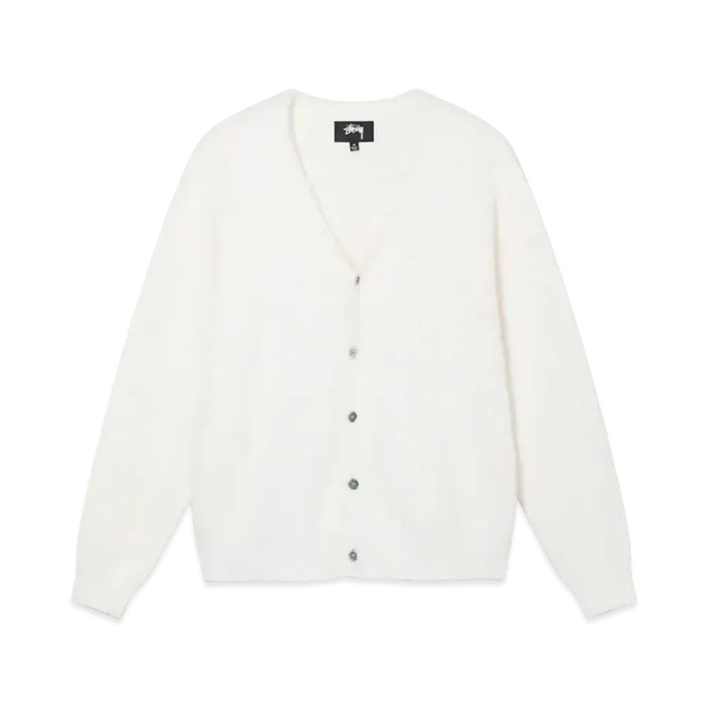 Stussy Shaggy Cardigan "Bone"