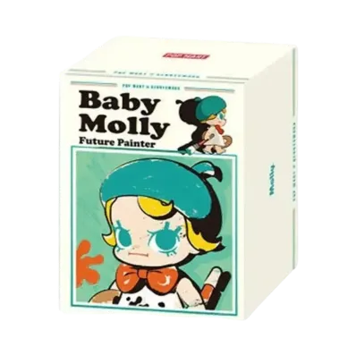 POP MART "Figurine" Baby Molly Future Painter