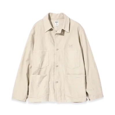 NEEDLES Coverall - 8W Corduroy "Beige"