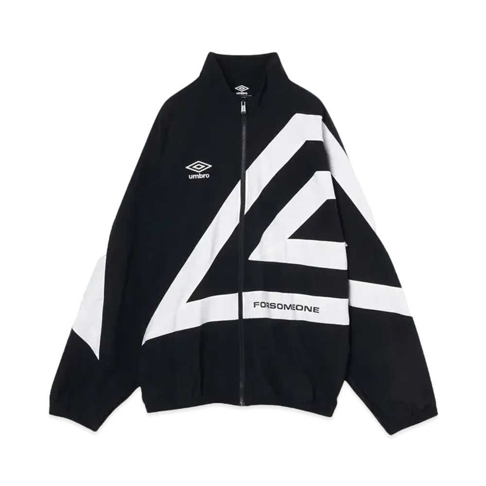 FORSOMEONE × umbro TRACK TOP "BLACK"