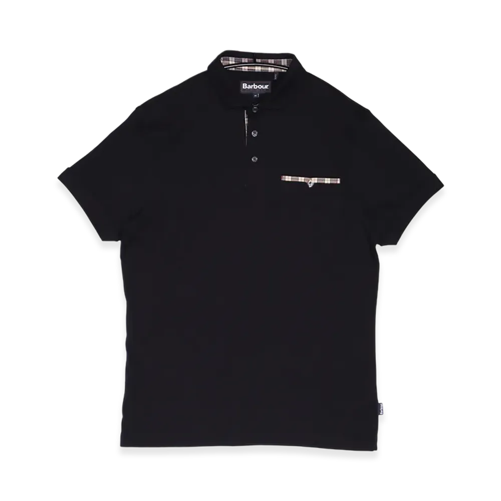 Barbour Corpatch S/S Polo "Black"