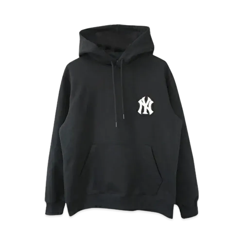 MLB New York Yankees Back Print Oversize Hoodie "Black"
