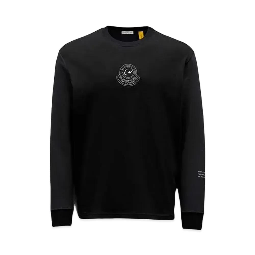 MONCLER fragment LongSleeve T-shirt "Black"