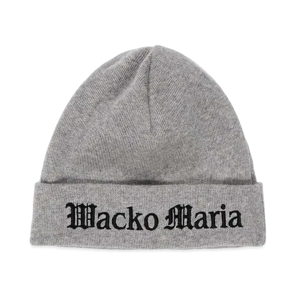 WACKO MARIA Knit Watch Cap "Gray"