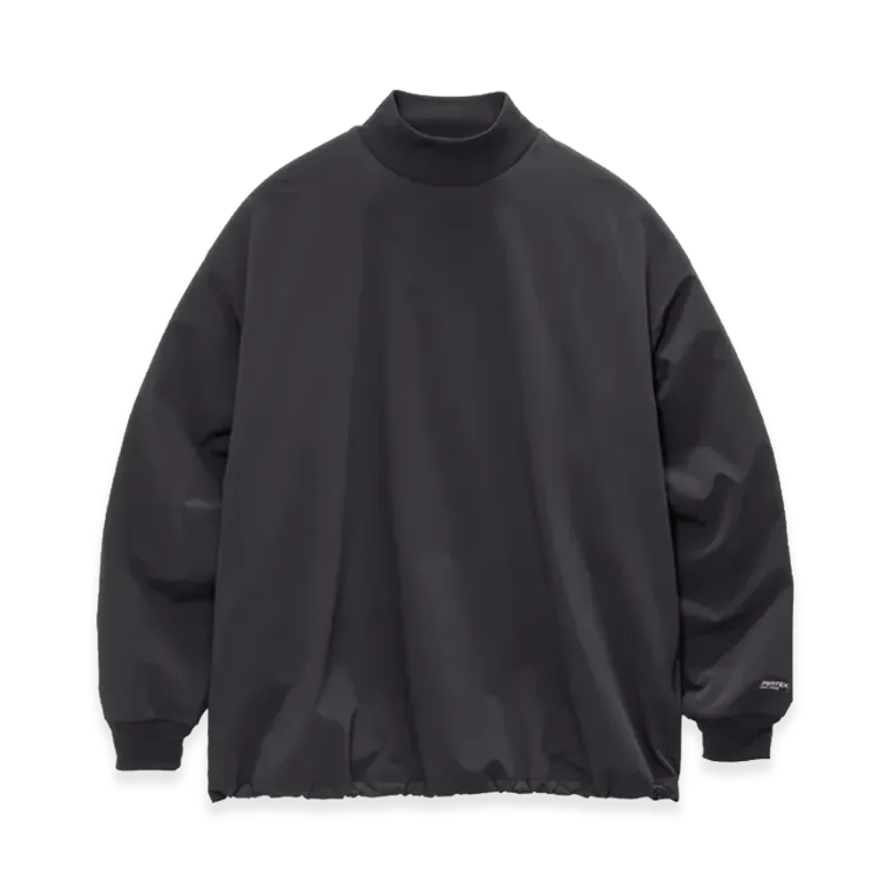 Graphpaper Pertex Equilibrium L/S Mock Neck Pullover "Black"