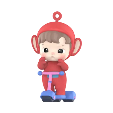 POP MART "Figurine" HACIPUPU x Teletubbies Poe Big Size