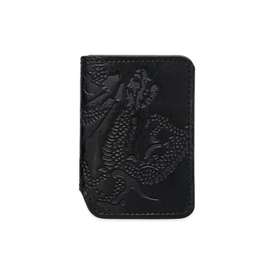 OUR LEGACY Card Case "Black Leather"