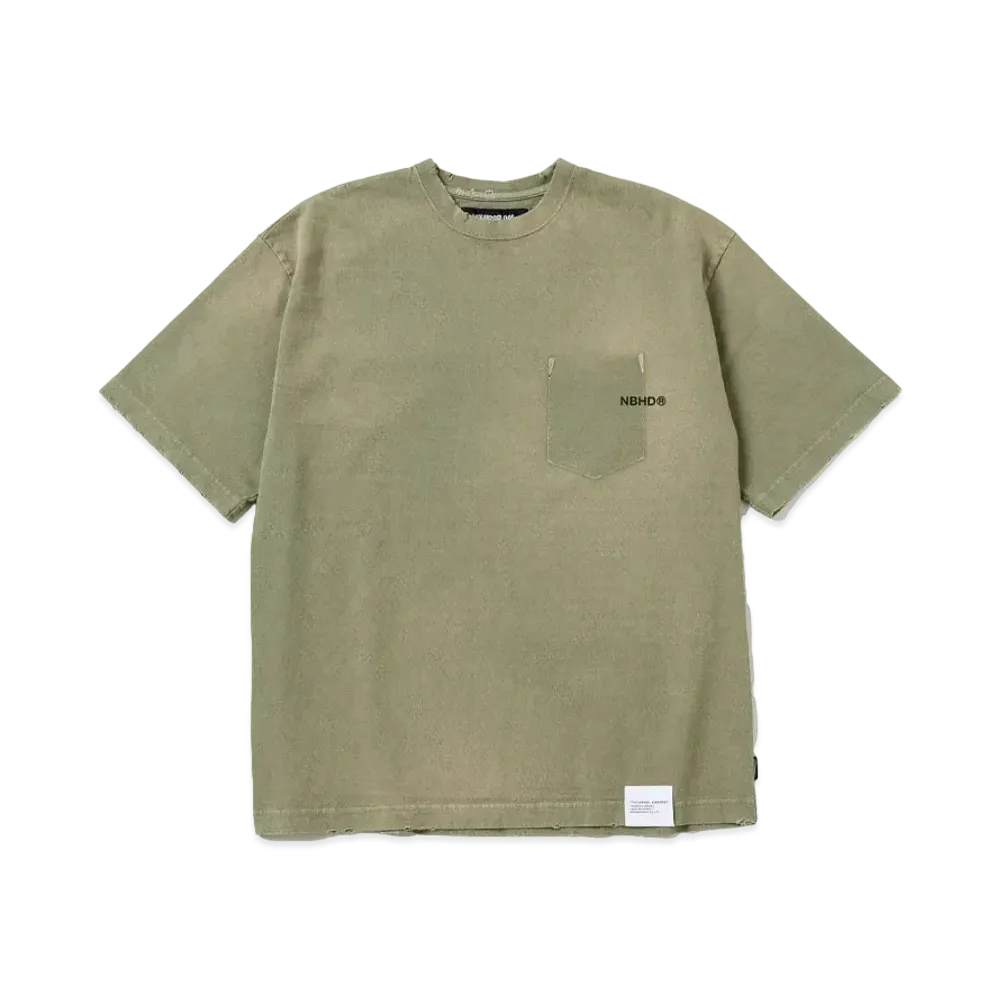 NEIGHBORHOOD Savage Crewneck SS "Olive Drab"