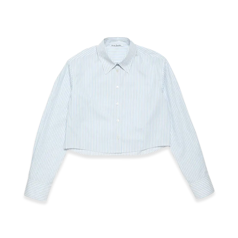 Acne Studios Button Up Shirt "Blue/White"