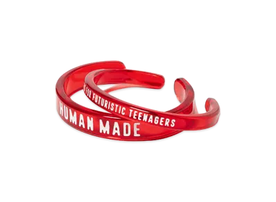 HUMAN MADE Acrylic Bangle Set "Red"