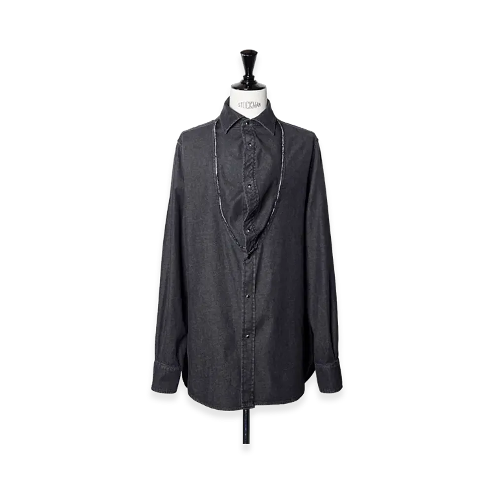 Maison Margiela Rebuild Collor Denim Shirts "Black"