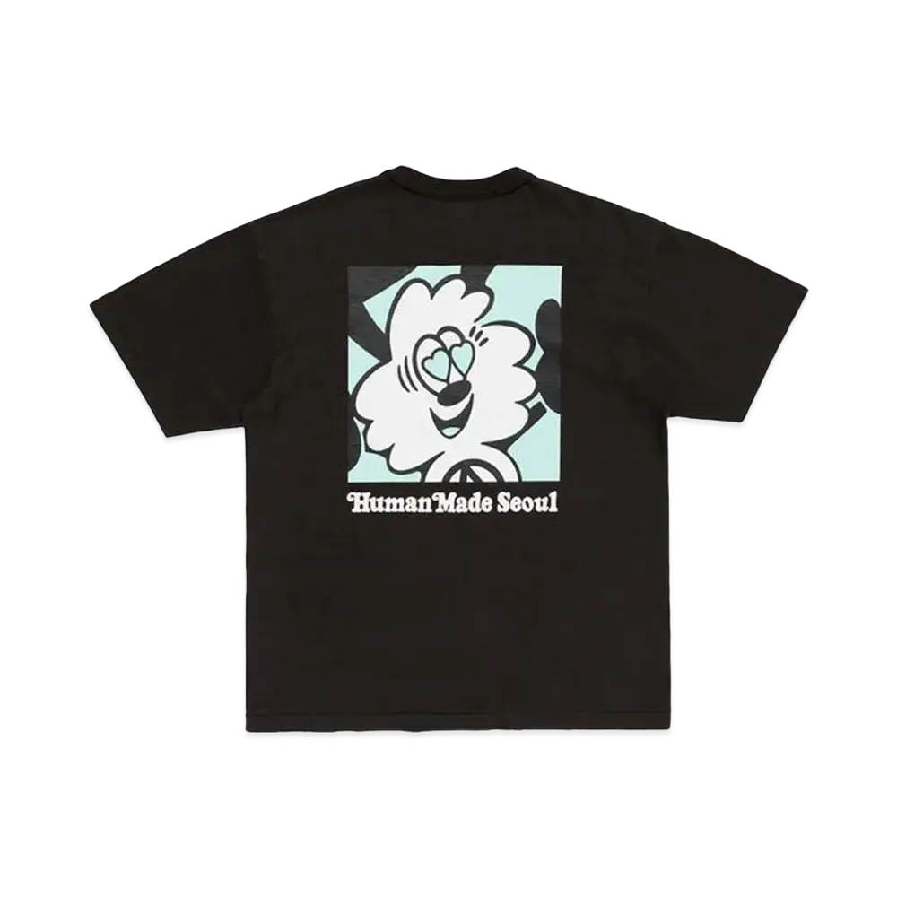 HUMAN MADE x VERDY Graphic T-Shirt Seoul Exclusive "Black"