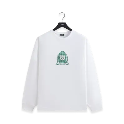 Kith x Wilson Crest Ramble Long Sleeve Tee "White"