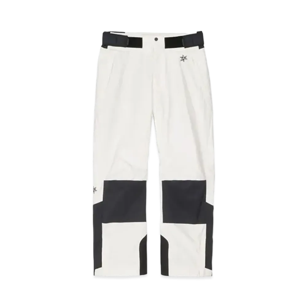 Goldwin 2 Tone Color Wide Pants (Ski / Men's) "White"