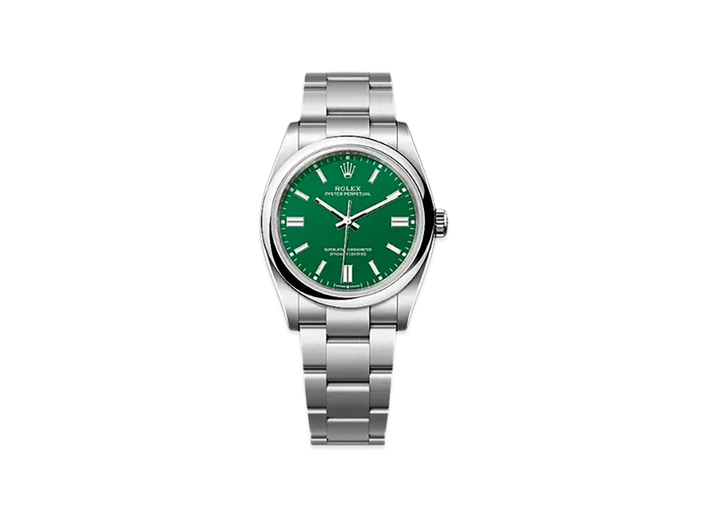 ROLEX Oyster Perpetual 36 Oystersteel "Green"