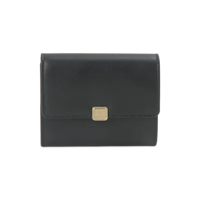 MIU MIU Tri-Fold Wallet "Black"