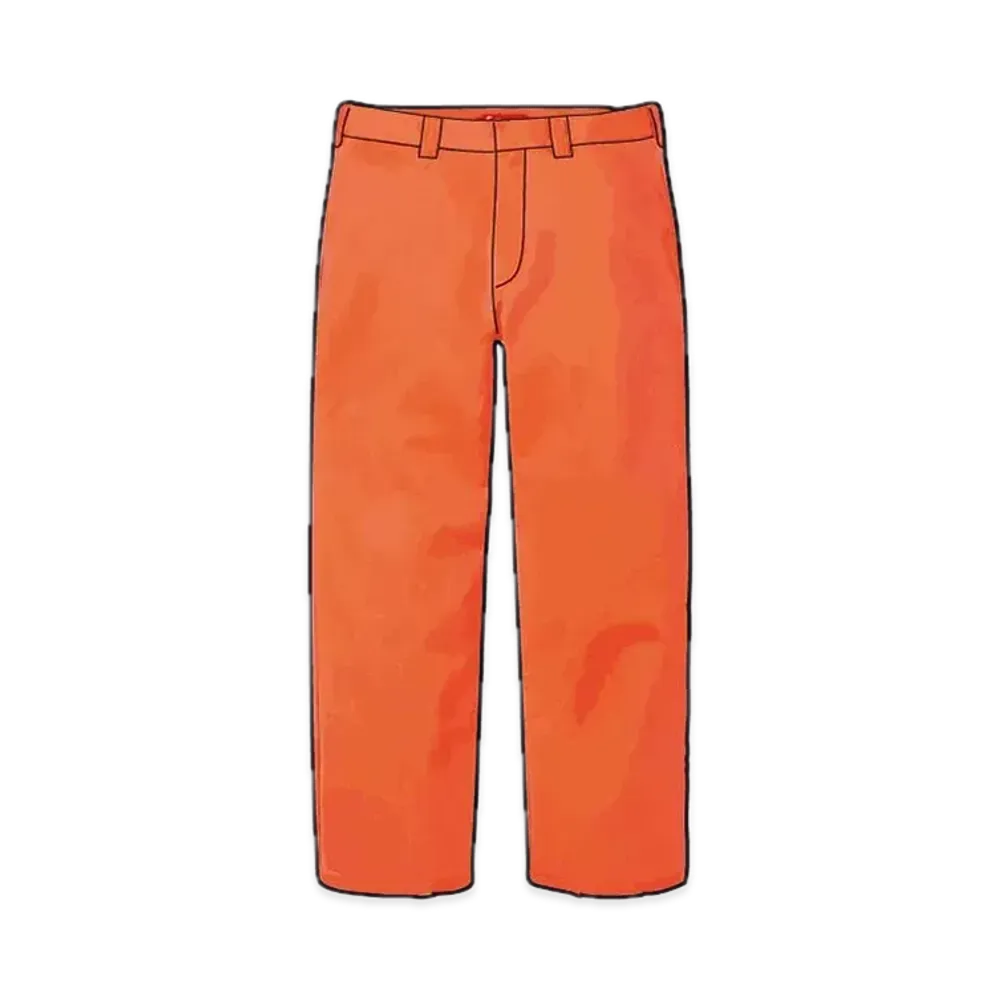 Supreme Work Pant "Orange"
