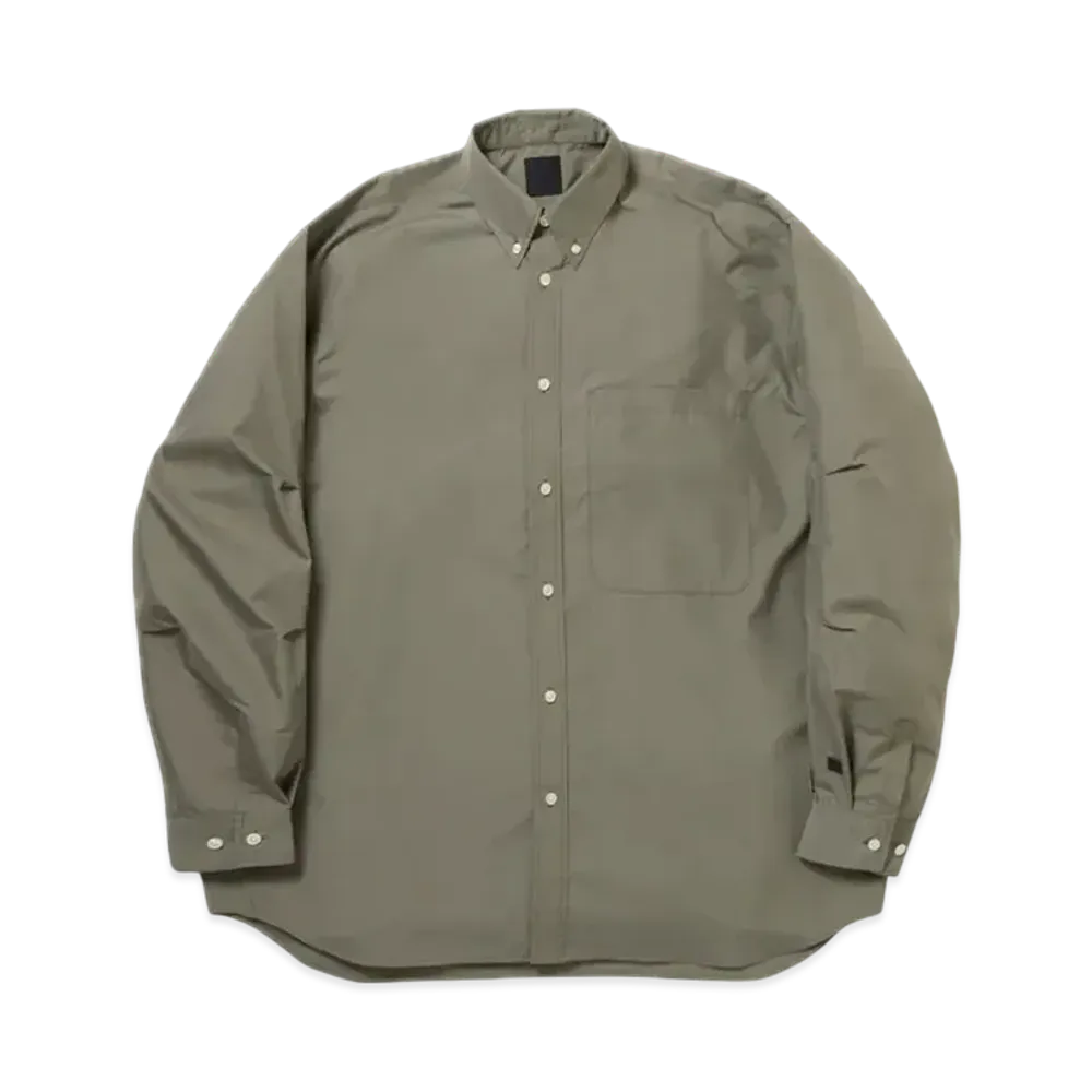DAIWA PIER39 Tech Button Down Shirt L/S "Wolf Gray"