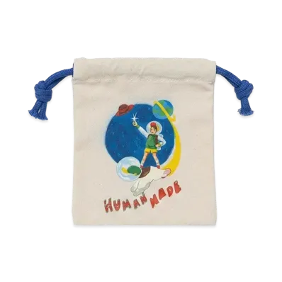 HUMAN MADE x KEIKO SOOTOME LOVE Kinchaku #1 "White/Blue"