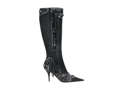BALENCIAGA Women's Cagole Boots "Black"