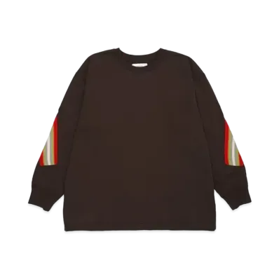 FACETASM Rib Longsleeve Tee "Brown"
