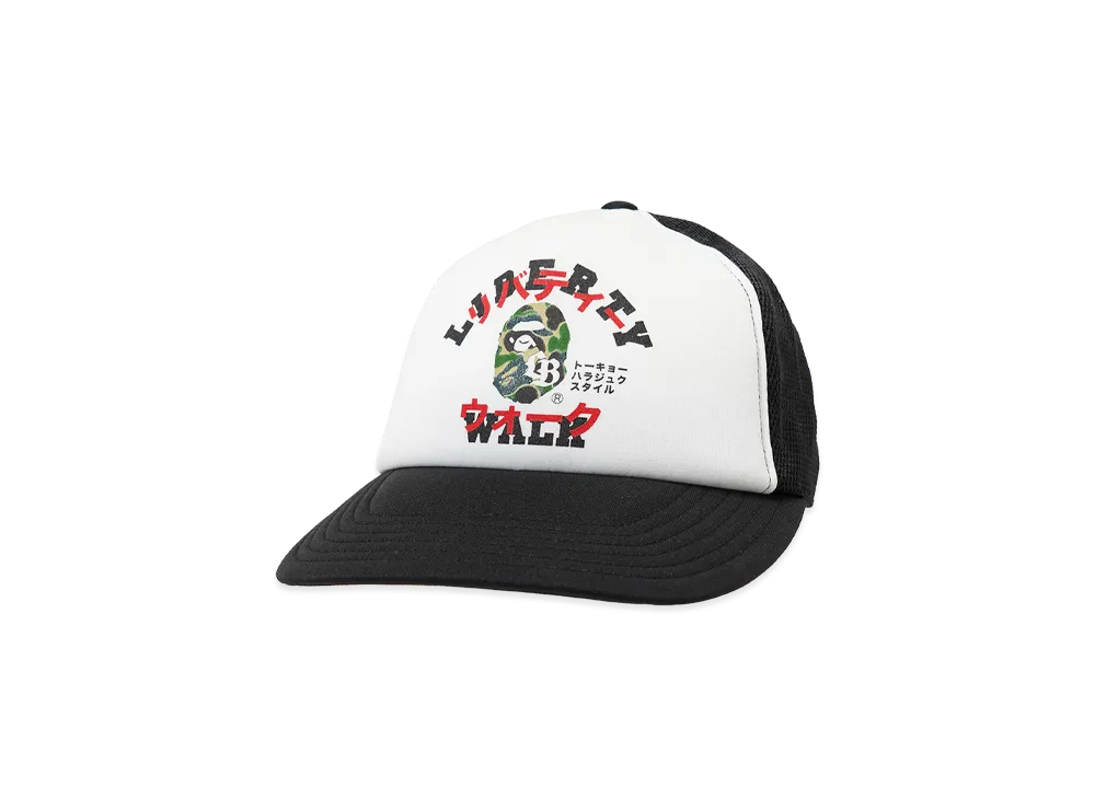 A BATHING APE x Lbwk Mesh Cap "Black"