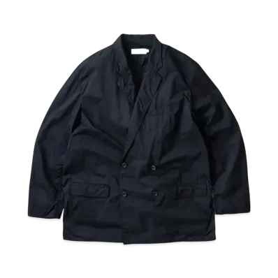 Graphpaper Garment Dyed Typewriter Oversized Double Jacket "Black"