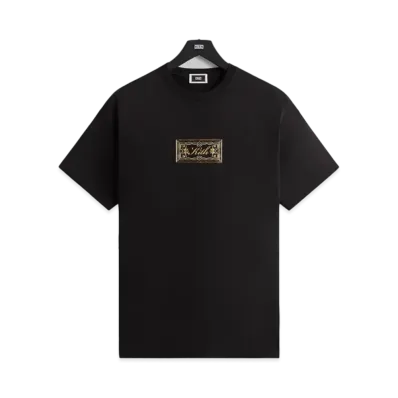 Kith Ornamental Script Tee "Black"