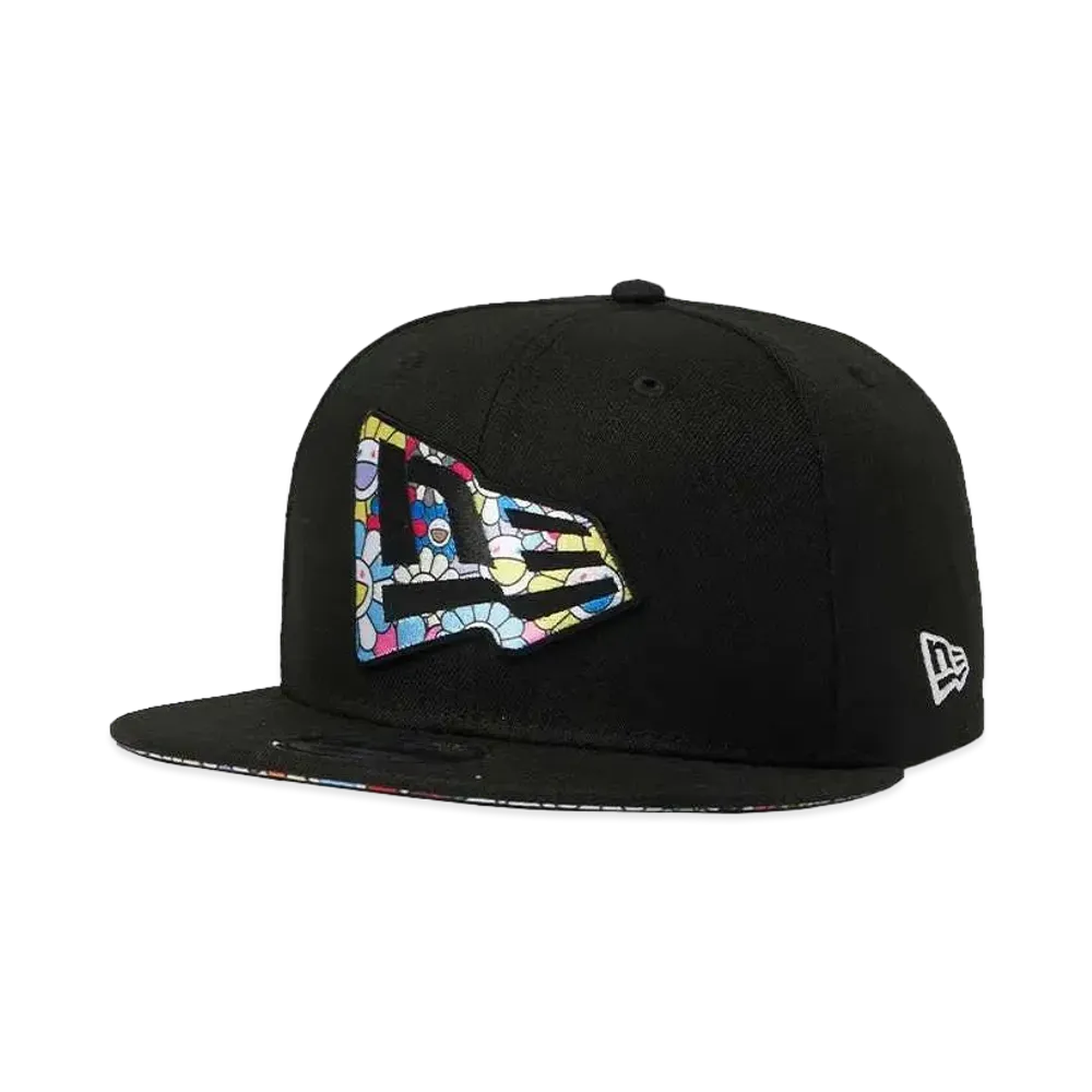 NEW ERA TAKASHI MURAKAMI 9FIFTY FLAG BLACK "Black"