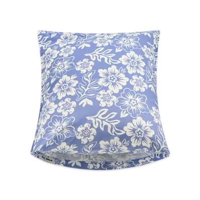 Stussy x Tekla Percale Pillow Sham Queen Size "Blue Hawaiian"