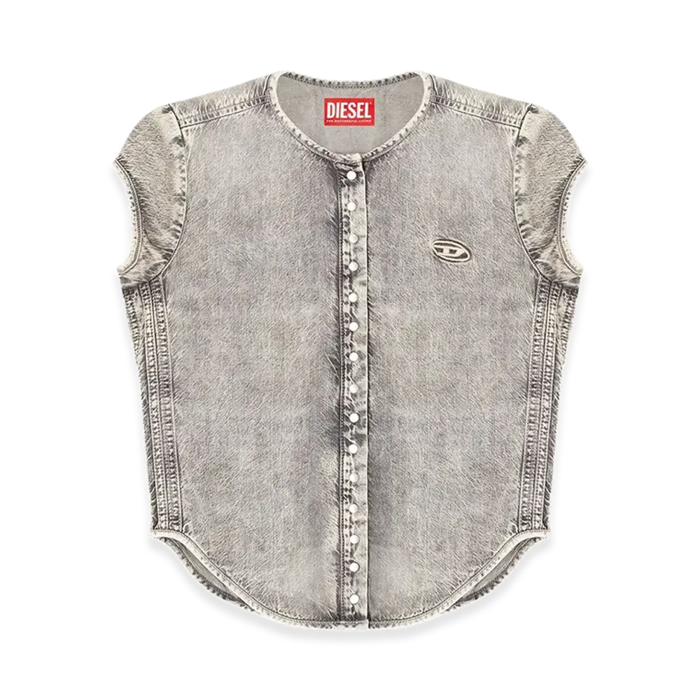 Diesel Women's Shirts "Grey"