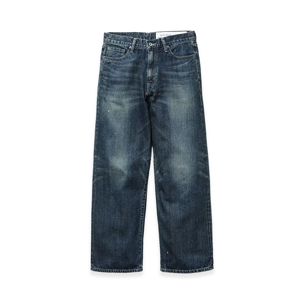 NEIGHBORHOOD Washed Denim DP Wide Pants "Indigo"